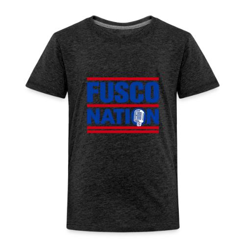 Fusco Nation with Mic (250th Show Commemorative) - Toddler Premium T-Shirt