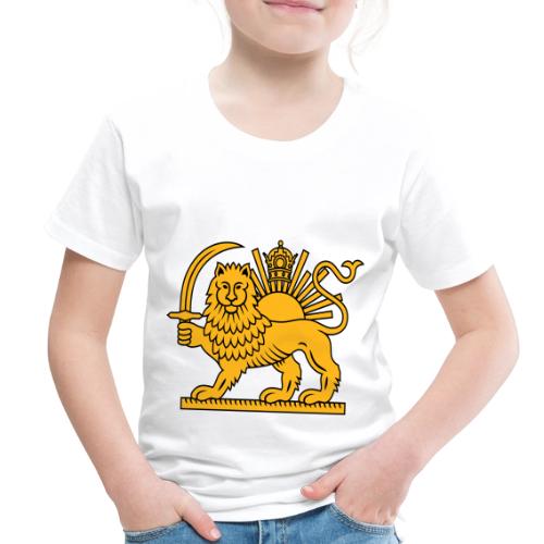 Lion and Sun crown - Toddler Premium T-Shirt