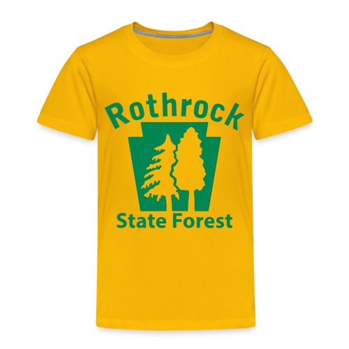Rothrock State Forest Keystone (w/trees) - Toddler Premium T-Shirt