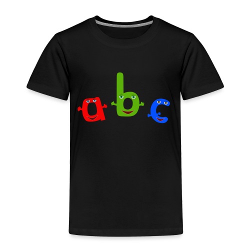 abc t shirt trans - Toddler Premium T-Shirt