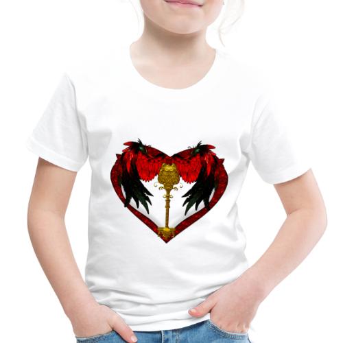 Angela's Valentine Heart - Toddler Premium T-Shirt