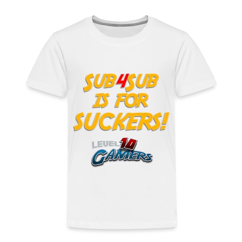Anti Sub4Sub - Toddler Premium T-Shirt