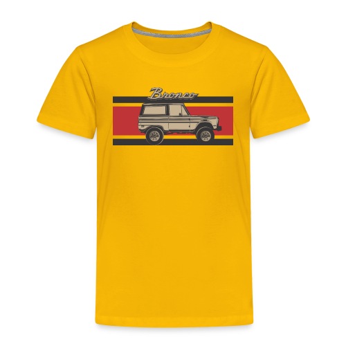 Bronco Truck Billet Design Men's T-Shirt - Toddler Premium T-Shirt