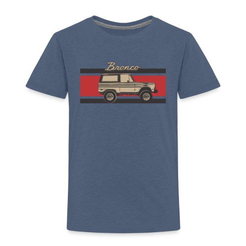 Bronco Truck Billet Design Men's T-Shirt - Toddler Premium T-Shirt