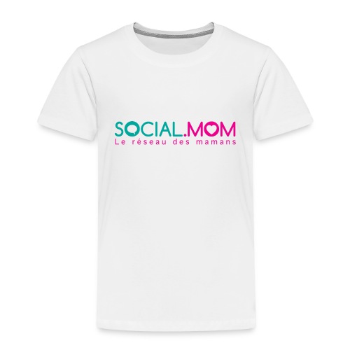 Social.mom logo français - Toddler Premium T-Shirt