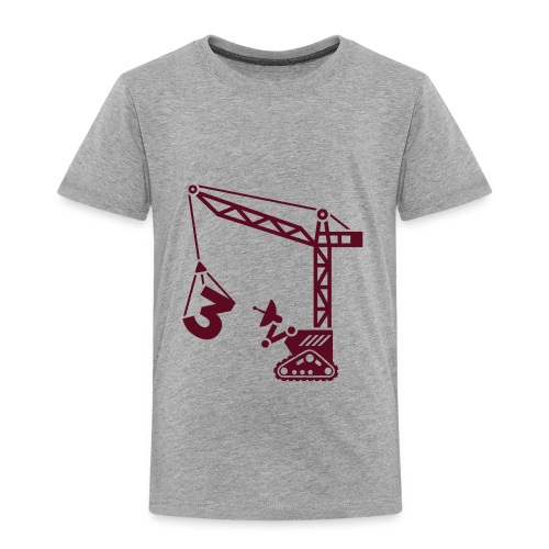 Robot Crane - Toddler Premium T-Shirt