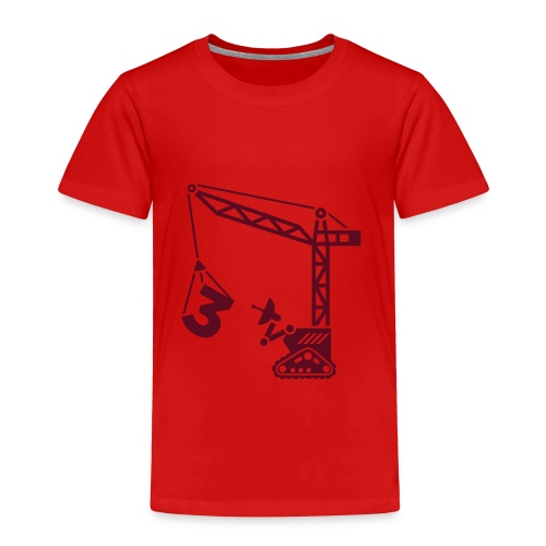 Robot Crane - Toddler Premium T-Shirt