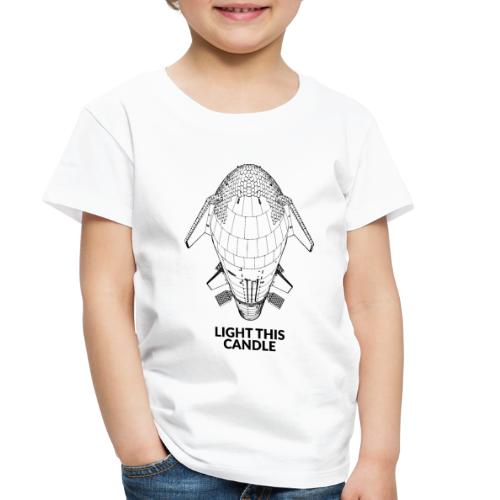 Light This Candle - Black - Toddler Premium T-Shirt