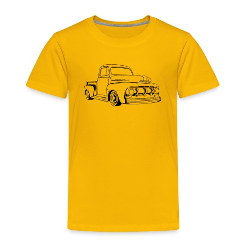 1951 F100 Classic Pickup Truck Men's T-Shirt - Toddler Premium T-Shirt