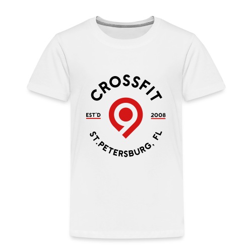CrossFit9 Established 2008 (Black) - Toddler Premium T-Shirt