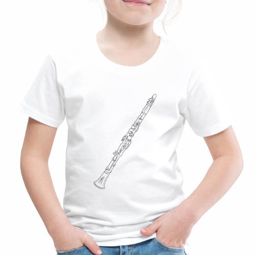 Clarinet · black rotate - Toddler Premium T-Shirt
