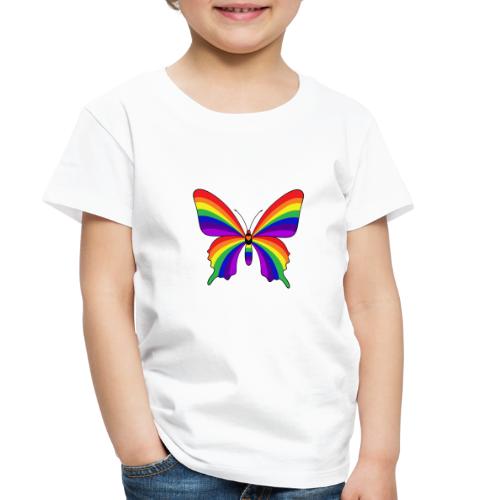 Rainbow Butterfly - Toddler Premium T-Shirt