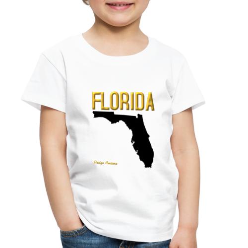 FLORIDA REGION MAP GOLD - Toddler Premium T-Shirt