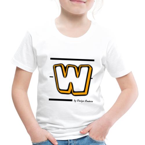 W ORANGE - Toddler Premium T-Shirt
