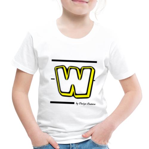 W YELLOW - Toddler Premium T-Shirt