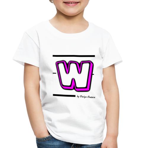 W PINK - Toddler Premium T-Shirt