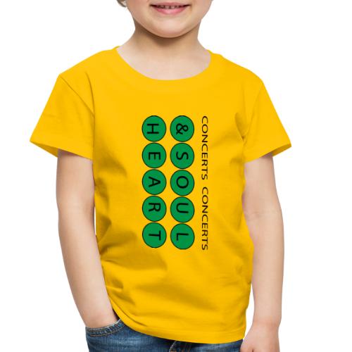 Heart & Soul Concerts text design - Mother Earth - Toddler Premium T-Shirt