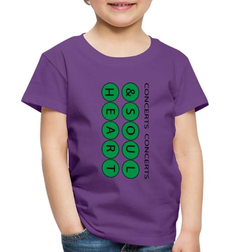 Heart & Soul Concerts text design - Mother Earth - Toddler Premium T-Shirt