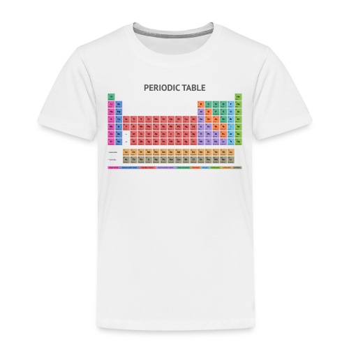 Periodic Table T-shirt (Light) - Toddler Premium T-Shirt