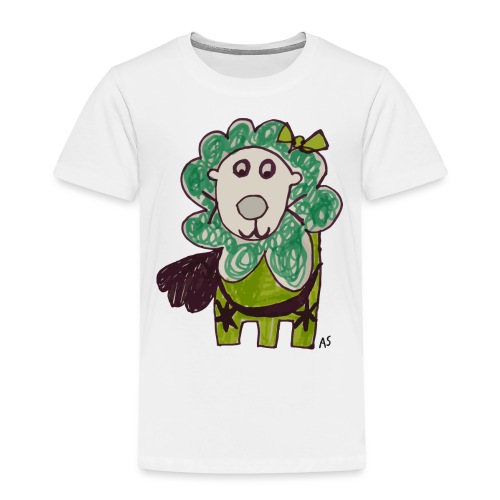 Green lion - Toddler Premium T-Shirt