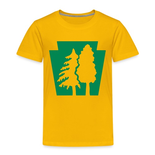 PA Keystone w/trees - Toddler Premium T-Shirt