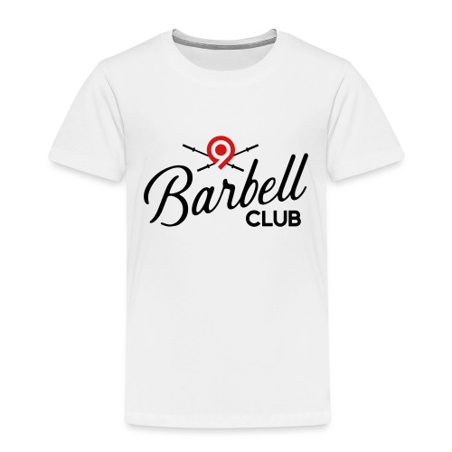 CrossFit9 Barbell Club (Black) - Toddler Premium T-Shirt