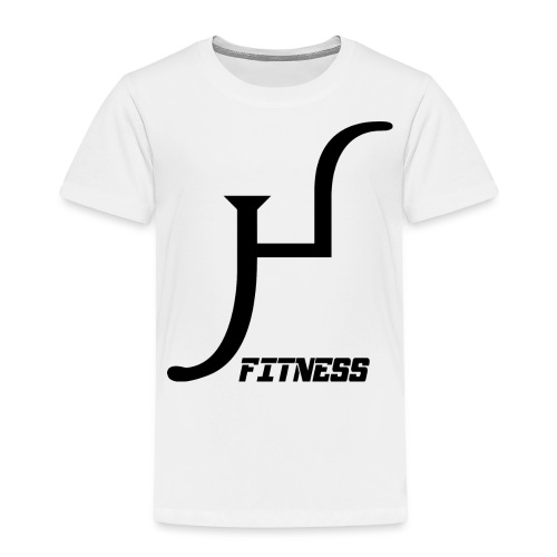 HIIT Life Fitness logo white - Toddler Premium T-Shirt