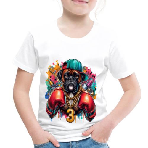 Boxer Dog Art - Toddler Premium T-Shirt