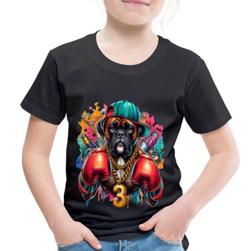 Boxer Dog Art - Toddler Premium T-Shirt