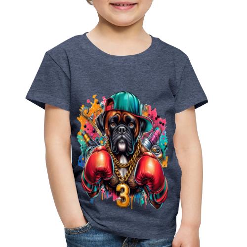 Boxer Dog Art - Toddler Premium T-Shirt