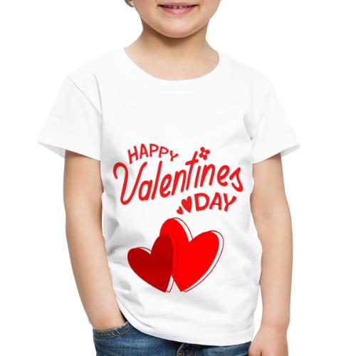 Heart design, Love, Valentine's Day, February 14 - Toddler Premium T-Shirt