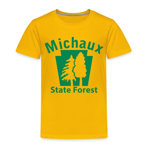 Michaux State Forest Keystone (w/trees) - Toddler Premium T-Shirt