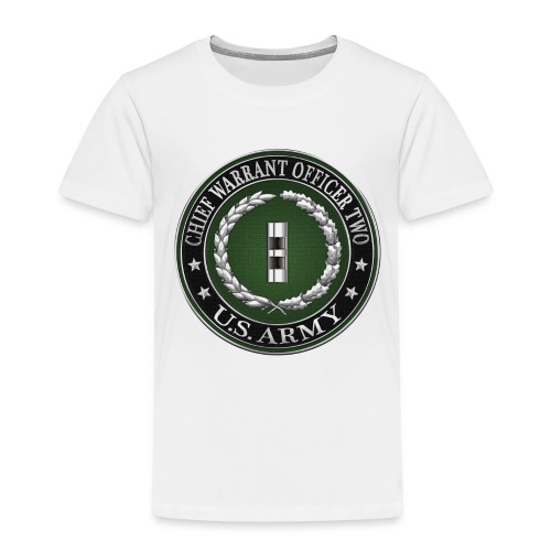 U.S. Army Chief Warrant Officer Two (CW2) - Toddler Premium T-Shirt