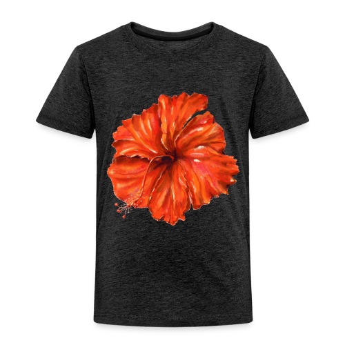 Orange flower - Toddler Premium T-Shirt