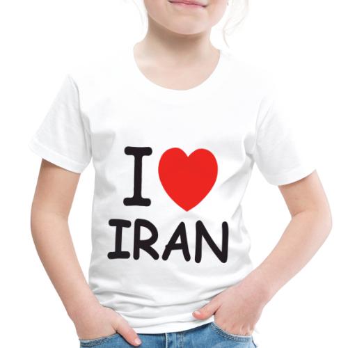 I Love IRAN - Toddler Premium T-Shirt