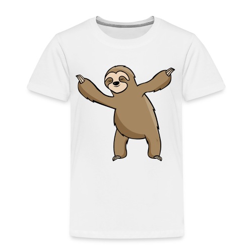 Chilling Sloth - Toddler Premium T-Shirt