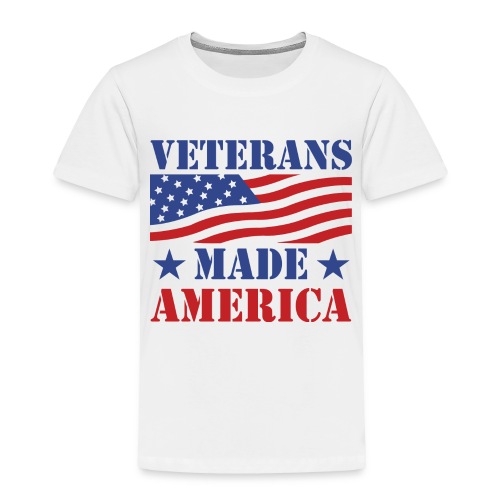 Veterans Made America logo - Toddler Premium T-Shirt