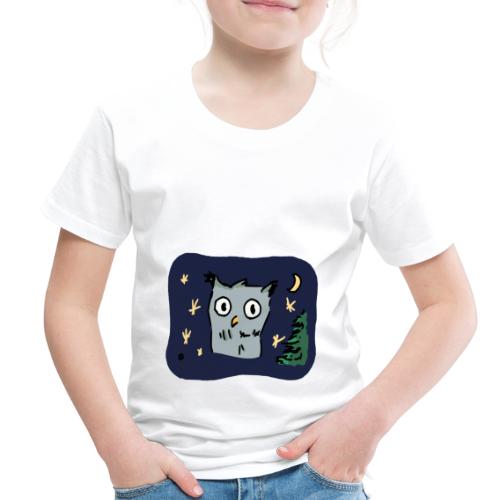 Moonlight Owl - Toddler Premium T-Shirt