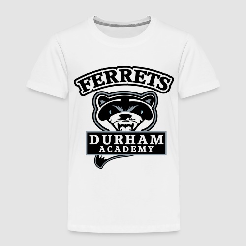 durham academy ferrets logo black - Toddler Premium T-Shirt