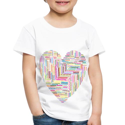 A Thanksgiving Heart - Toddler Premium T-Shirt