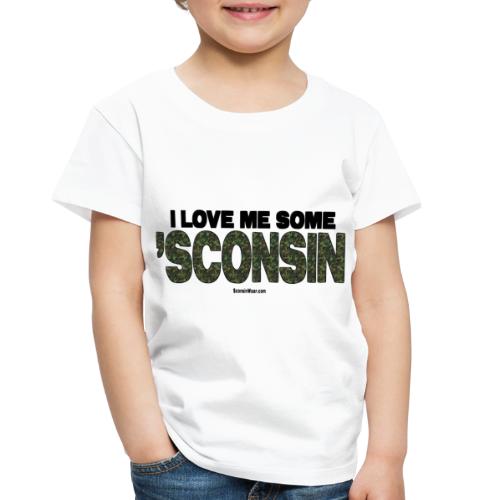 Camo Sconsin - Toddler Premium T-Shirt