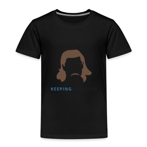 Keeping Karlsson Logo Transparent brown - Toddler Premium T-Shirt