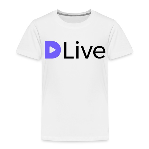 Black DLive Logo - Toddler Premium T-Shirt