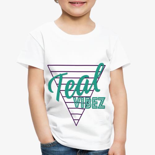 Teal Vibez - Toddler Premium T-Shirt