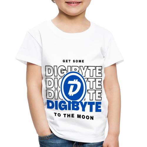 Digibyte. More secure, faster, forward thinking - Toddler Premium T-Shirt