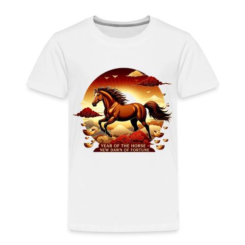 Year of the Horse Sunrise T Shirt, Lunar New Year - Toddler Premium T-Shirt