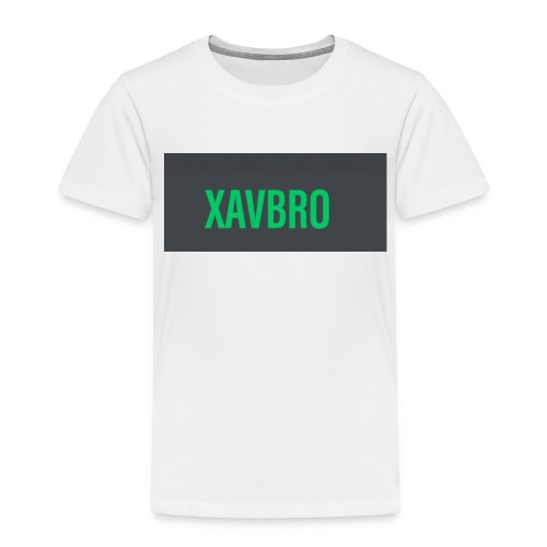 xavbro green logo - Toddler Premium T-Shirt