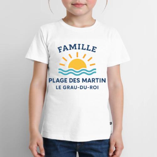 Family Beach Shirt – Plage des Martin Design - Toddler Premium T-Shirt
