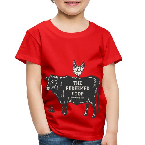 Cow & Chicken - Toddler Premium T-Shirt