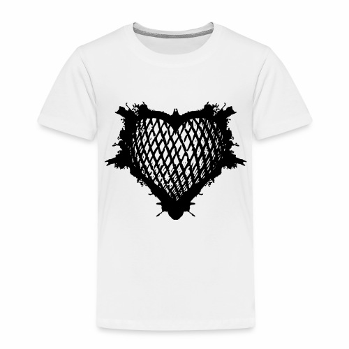 Heart grid pattern balloon splash logo gift ideas - Toddler Premium T-Shirt